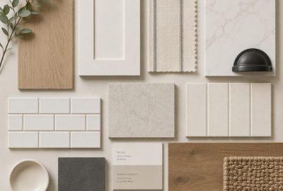 Modern Farmhouse Material Board