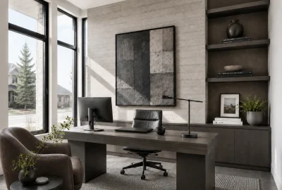 Brutalism Office
