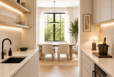 Minimalism Butler's Pantry