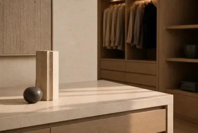 Minimalism Counter Close Up