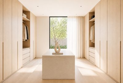 Minimalism Walk-In Closet