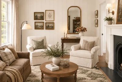 Modern Farmhouse Parlor