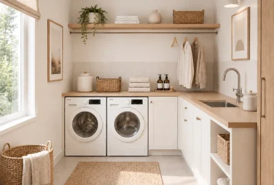 Scandinavian Laundry Room