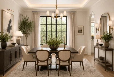 Transitional Dining Room
